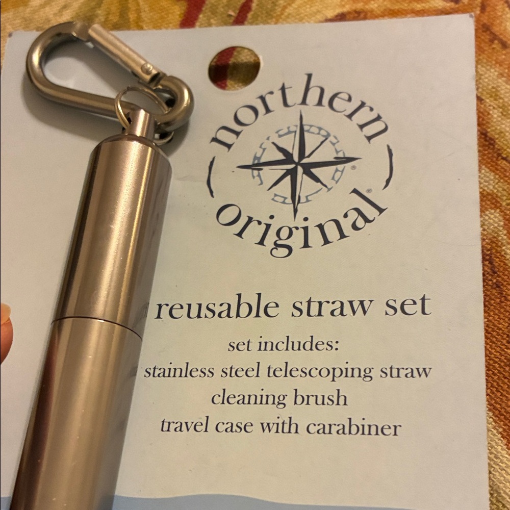 Portable Telescoping Straw Set - Picture 2 of 6